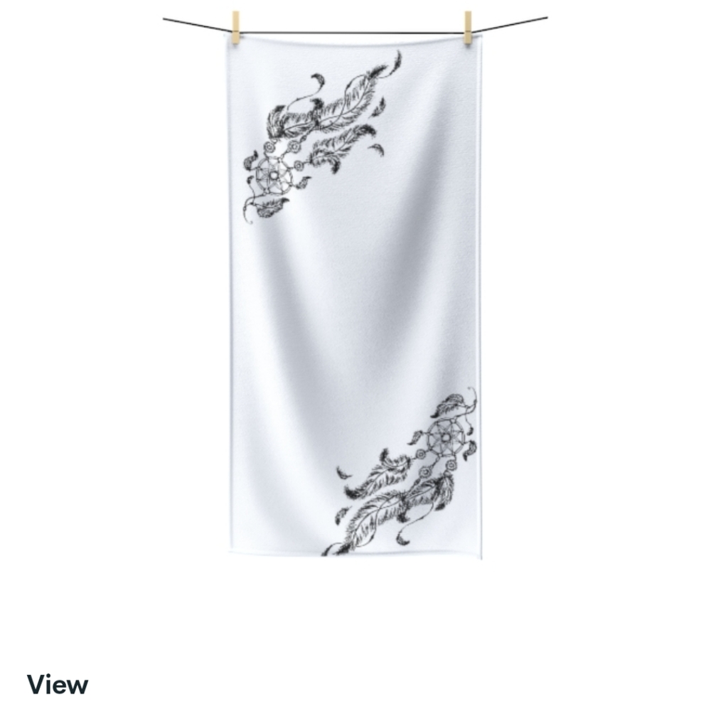 Dreamcatcher towel